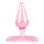 Pink Mini Anal Plug - 2,5 cm