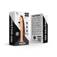 Real Fantasy Deluxe - Winston Electric Realistic Dildo - 18 cm