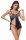 Cotelli Collection babydoll and thong black white S