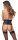 Cotelli Collection suspender belt lace black S