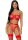 Forplay Good As Gold Lingerie Set red S