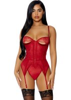 Forplay Peek Show Body Set red S