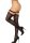 Leg Avenue Thigh highs with garter top schwarz O/S