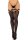 Leg Avenue Thigh highs with garter top schwarz O/S