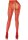 Leg Avenue Crotchless backseam tights red O/S
