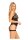 Leg Avenue Lace cami garter and g-string O/S