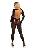 Leg Avenue Seamless footless bodystocking schwarz O/S