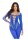Leg Avenue Seamless footless bodystocking blau O/S