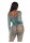 Leg Avenue Net crop top & footless tights aqua O/S
