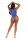 Leg Avenue Seamless racer tank bodysuit blau O/S