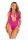 Leg Avenue Seamless racer tank bodysuit pink O/S