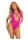 Leg Avenue Seamless racer tank bodysuit pink O/S