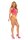 Leg Avenue Seamless ombre halter bodysuit pink O/S