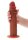 Silicone Foreskin Dong 22 cm Caramel skin tone
