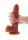 Silicone Foreskin Dildo 18 cm Caramel skin tone