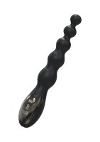 Beaded Anal Power Vibrator Black