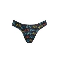 ANAIS Men Benito thong printed with colorful bicycles S