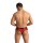 ANAIS Men Brave Brasilien String mit Spitzenmuster rot S - XL