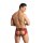 ANAIS Men Brave jock briefs with lace pattern red S