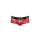 ANAIS Men Brave jock briefs with lace pattern red S