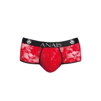 ANAIS Men Brave shorts with lace pattern red S
