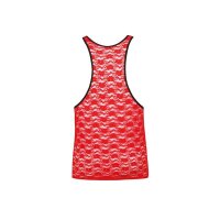 ANAIS Men Brave top with lace pattern red S