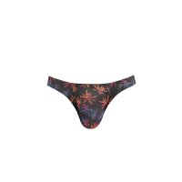 ANAIS Men Chill thong with colorful palm motif S