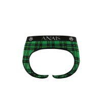 ANAIS Men Magic jock briefs with check pattern green, black S