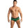 ANAIS Men Magic jock briefs with check pattern green, black S