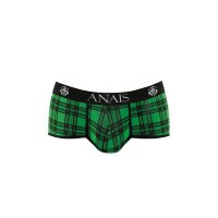 ANAIS Men Magic Shorts with check pattern green, black S