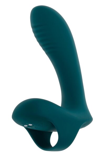 Playboy vibrator wrapped around the finger