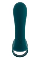 Playboy vibrator wrapped around the finger