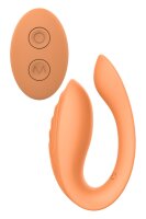 Dream Toys Glam couple vibrator orange