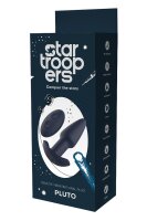 Dream Toys Startrooper Pluto Vibration Analplug blau 4,1 cm