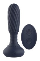 Dream Toys Startrooper Titan Vibration Analplug blau 3,4 cm