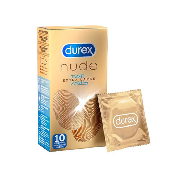 Durex Condoms Nude XL 10 st