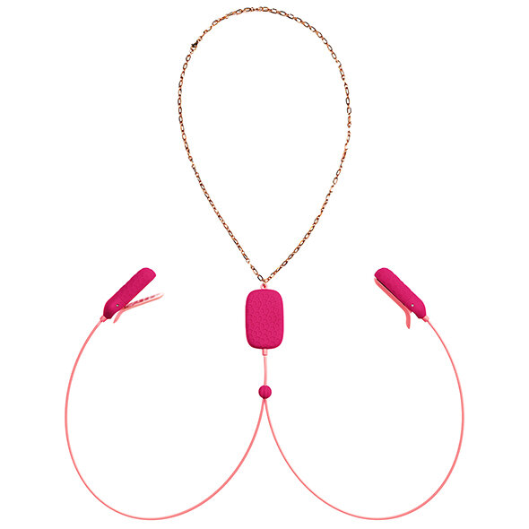 OhMiBod - Sphinx Bluetooth app-controlled vibrating nipple clamps