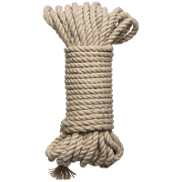 Doc Johnson Bind and Tie - 6mm Hemp Bondage Rope - 30 ft...