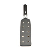 XR Brands E-Stim Spiked Paddle - Black