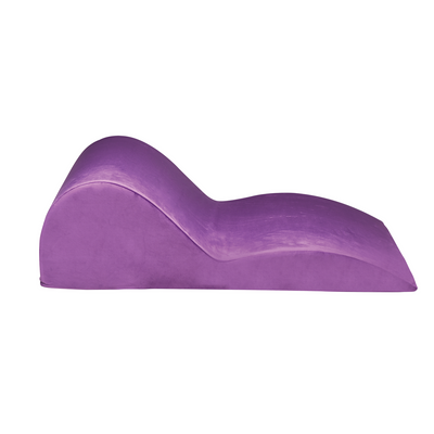 XR Brands Contoured Love Cushion - Purple