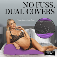 XR Brands Contoured Love Cushion - Purple