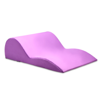 XR Brands Contoured Love Cushion - Purple