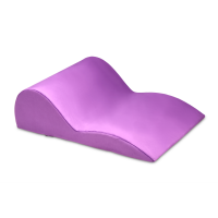 XR Brands Contoured Love Cushion - Purple