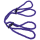 Doc Johnson Restrain 6mm Hemp Wrist or Ankle Cuffs Purple