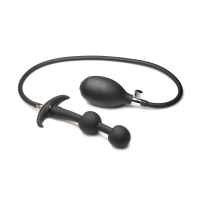 XR Brands Ass Rattler - Weighted Inflatable Silicone Anal...