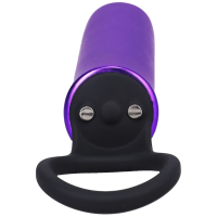 Doc Johnson Power Play with Silicone Grip Ring - Violet