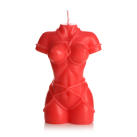 XR Brands Bound Goddess - Drip Candle - Red