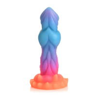 XR Brands Aqua Cock - Glow-in-the-Dark Silicone Dildo