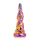 XR Brands Enchantress - Regenbogen Glas Dildo