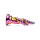 XR Brands Enchantress - Regenbogen Glas Dildo